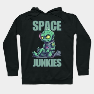 Space Junkies  Alien Hoodie